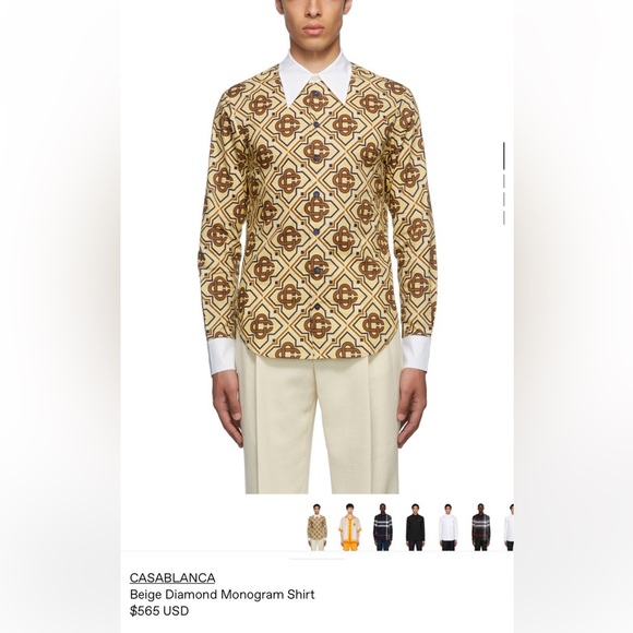 Casablanca monogram shirt - Picture 2 of 6